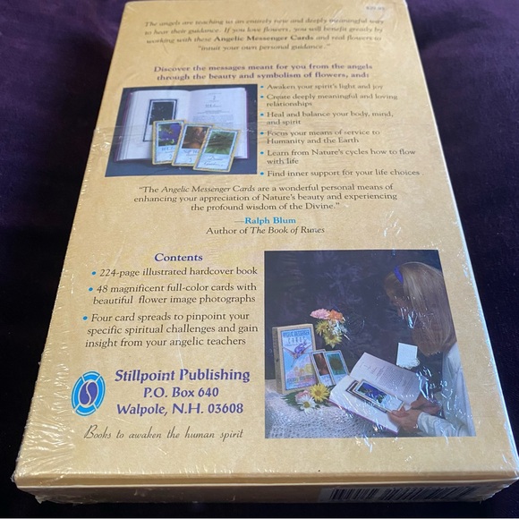 NIB Angelic Messenger Cards set with Book. By Meredith L. Young-Sowers. Y2K. - Picture 6 of 8